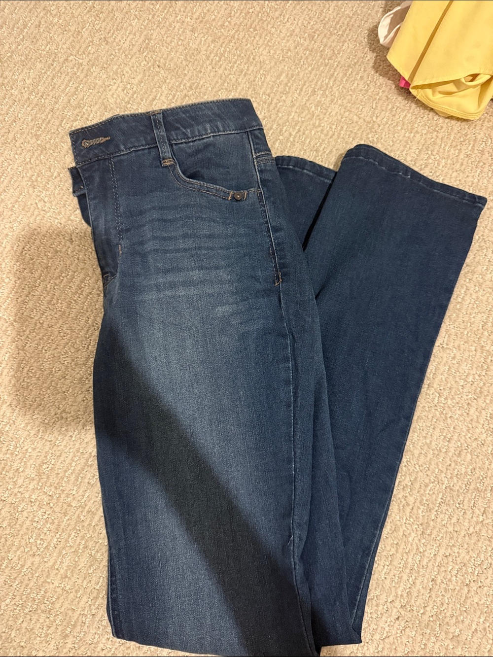 Wit and Wisdom Dark Blue Stretch Jeans - Classic Slim Bootcut Fit